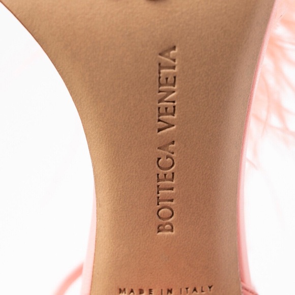 NEW BOTTEGA VENETA Wonderbird Leather Thong Sandals US6 EU36 UK3 Feathers - Picture 8 of 9